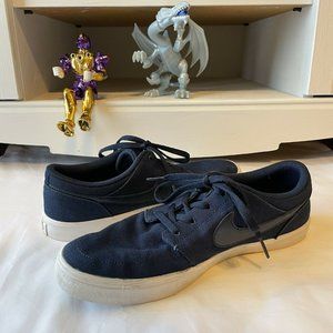 *SOLD* Nike SB Portmore Blue Men's Sz 8 Athletic Casual Low Skate Shoes